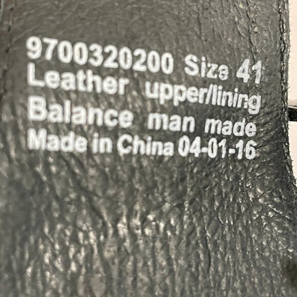 DANSKO "Jessie" Wedge Sandal Double Buckle, Black - 41 (10/11) - Picture 12 of 12